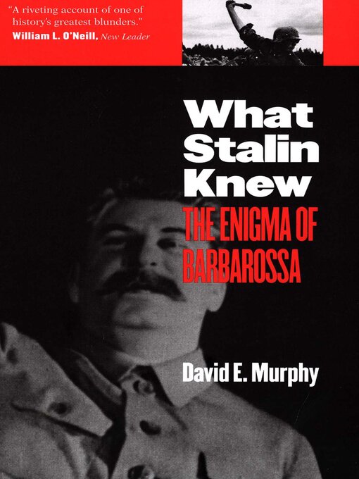 Title details for What Stalin Knew by David E. Murphy - Wait list